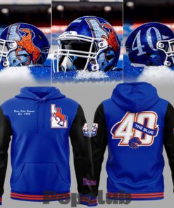 Boise State Broncos Celebrating 40 Years of The Blue Special Hoodie