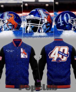 Boise State Broncos Celebrating 40 Years of The Blue Special Jacket