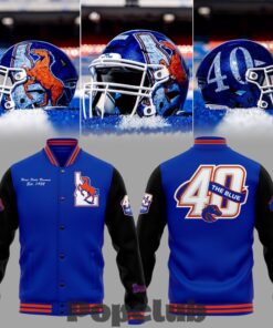 Boise State Broncos Celebrating 40 Years of The Blue Special Jacket