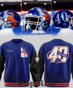 Boise State Broncos Celebrating 40 Years of The Blue Special Sweatshirt