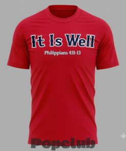 Boston Red Sox x It is well 2026 Shirt