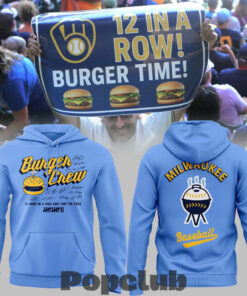 Milwaukee Brewers Burger Crew Hoodie
