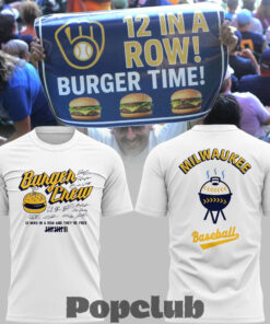 Milwaukee Brewers Burger Crew T-Shirt – Special Edition