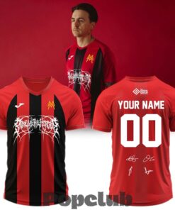 Bring Me the Horizon signed Custom Football Jersey