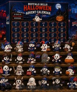 Buffalo Bills Halloween 2026 Advent Calendar 24 Days Countdown Figurine Set