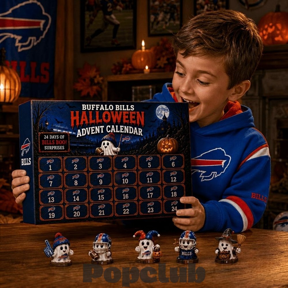 Buffalo Bills Halloween 2026 Advent Calendar 24 Days Countdown Figurine Set Buffalo Bills Halloween 2026 Advent Calendar 24 Days Countdown Figurine Set
