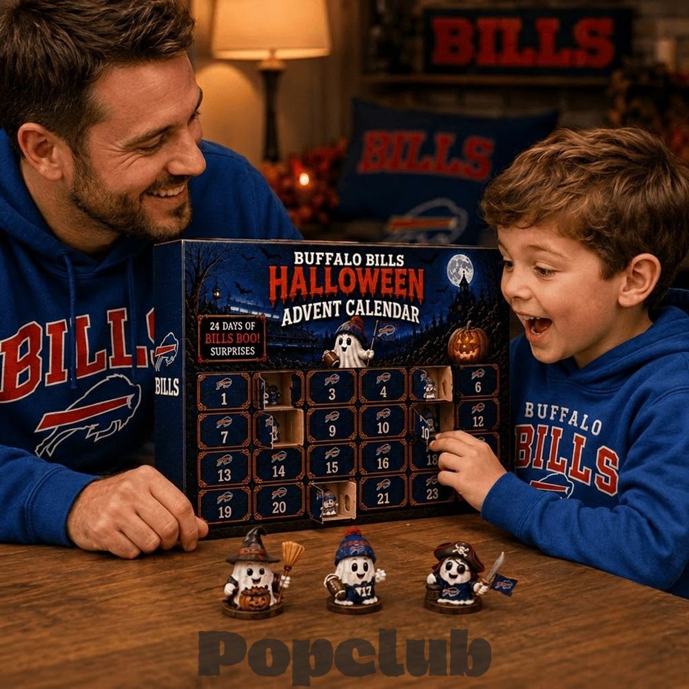 Buffalo Bills Halloween 2026 Advent Calendar 24 Days Countdown Figurine Set Buffalo Bills Halloween 2026 Advent Calendar 24 Days Countdown Figurine Set