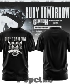 Bury Tomorrow – ‘Will You Haunt Me’ Australian Tour 2026 2D T-Shirt
