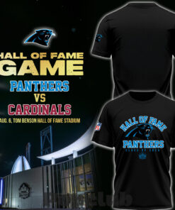Carolina Panthers – Hall of Fame Game 2026 T-Shirt