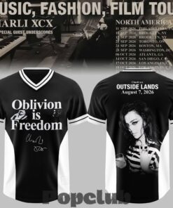 Charli XCX Music Fashion Film Special Football Jersey