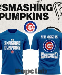 Chicago Cubs x The Smashing Pumpkins 2026 Special Blue Shirt