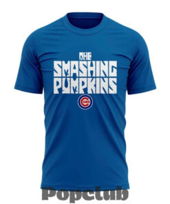 Chicago Cubs x The Smashing Pumpkins 2026 Special Blue Shirt