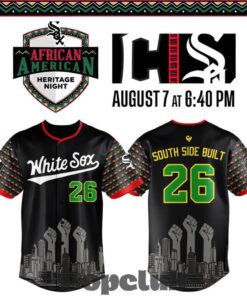 Chicago White Sox x 2026 African American Heritage Night Baseball Jersey