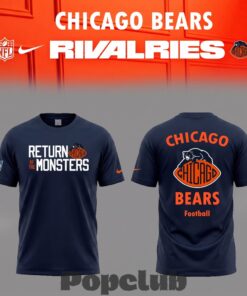 Chicago Bears – Return of the Monters – Rivalries 2026 T-Shirt