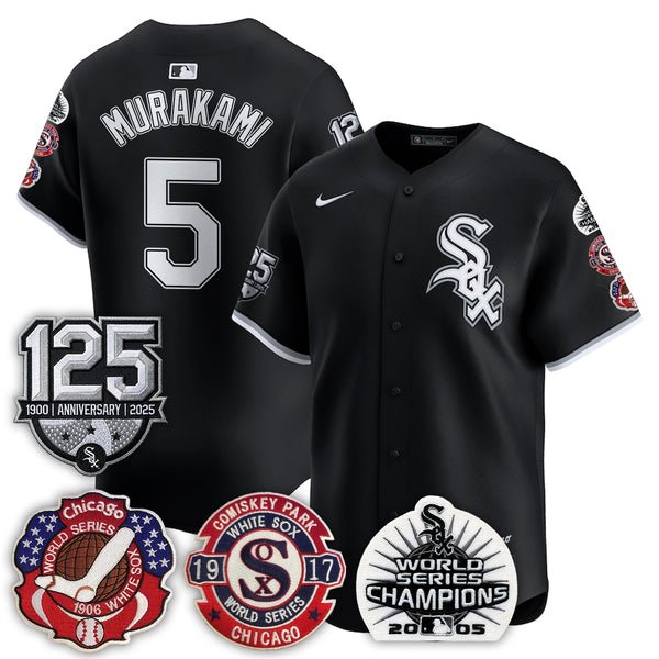 Chicago White Sox 125th Anniversary – W.S Champions Edition Jersey Chicago White Sox 125th Anniversary – W.S Champions Edition Jersey
