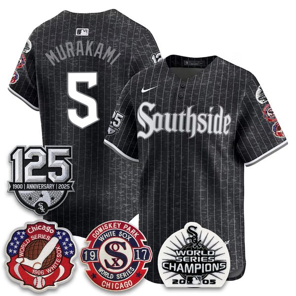 Chicago White Sox 125th Anniversary – W.S Champions Edition Jersey Chicago White Sox 125th Anniversary – W.S Champions Edition Jersey