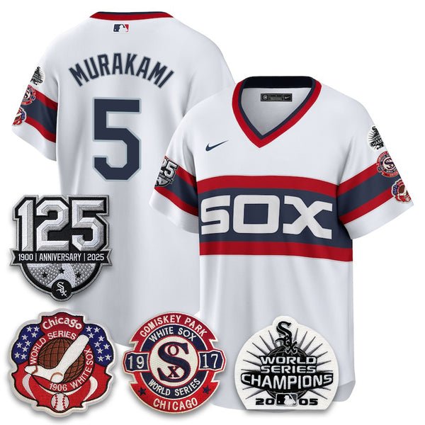 Chicago White Sox 125th Anniversary – W.S Champions Edition Jersey Chicago White Sox 125th Anniversary – W.S Champions Edition Jersey