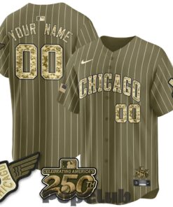 Chicago White Sox Armed Force Day 2026 Custom Baseball Jersey