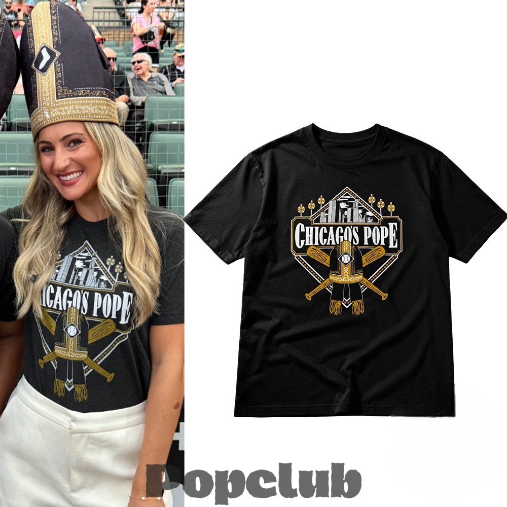 Chicago White Sox Pope Hat Giveaway 2026 T-Shirt Chicago White Sox Pope Hat Giveaway 2026 T-Shirt