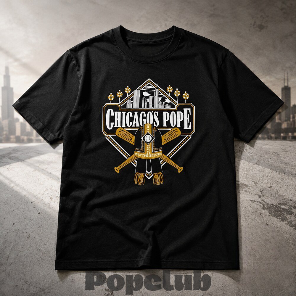 Chicago White Sox Pope Hat Giveaway 2026 T-Shirt Chicago White Sox Pope Hat Giveaway 2026 T-Shirt