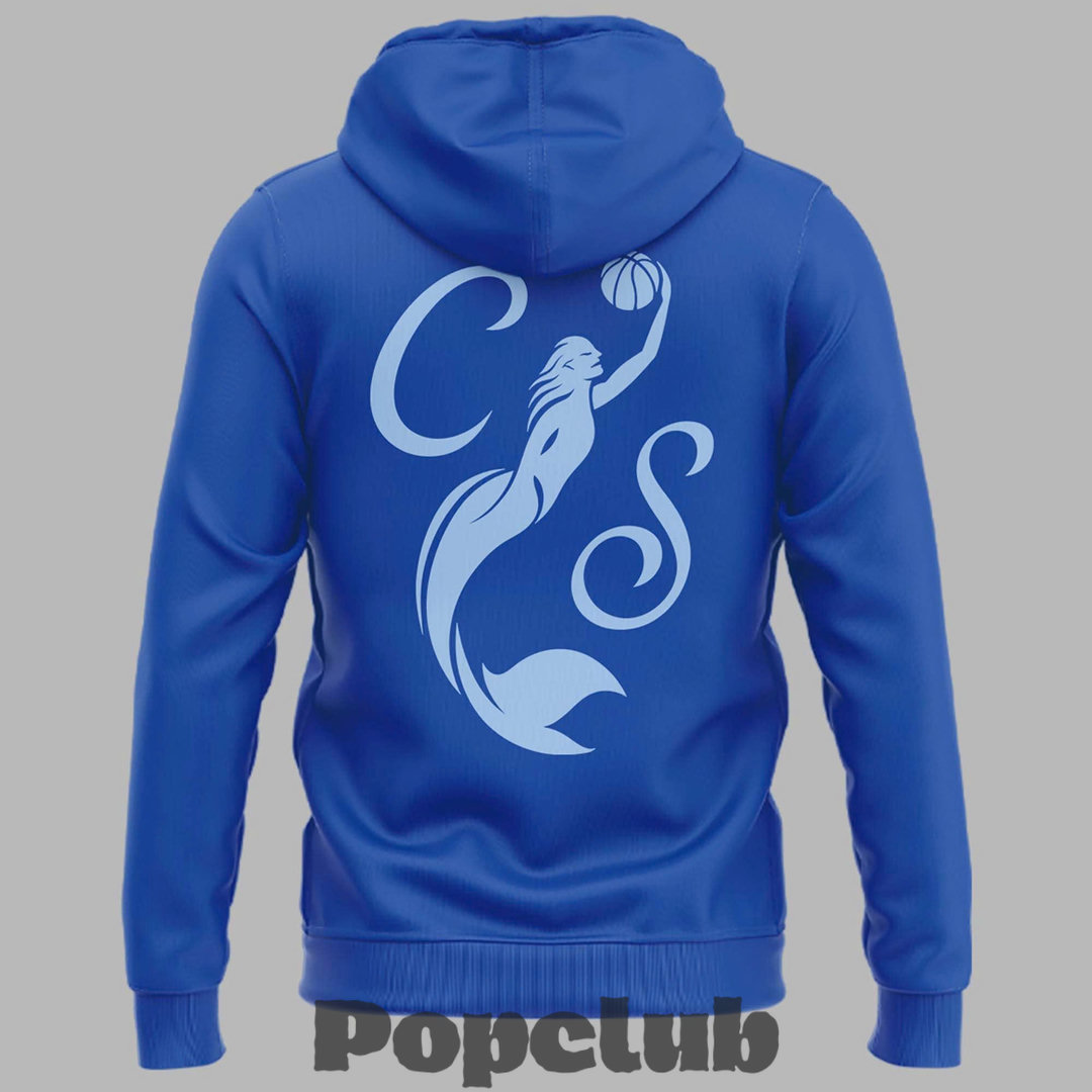 Cleveland Sirens Blue WNBA Hoodie Cleveland Sirens Blue WNBA Hoodie