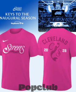 Cleveland Sirens Pink T-Shirt