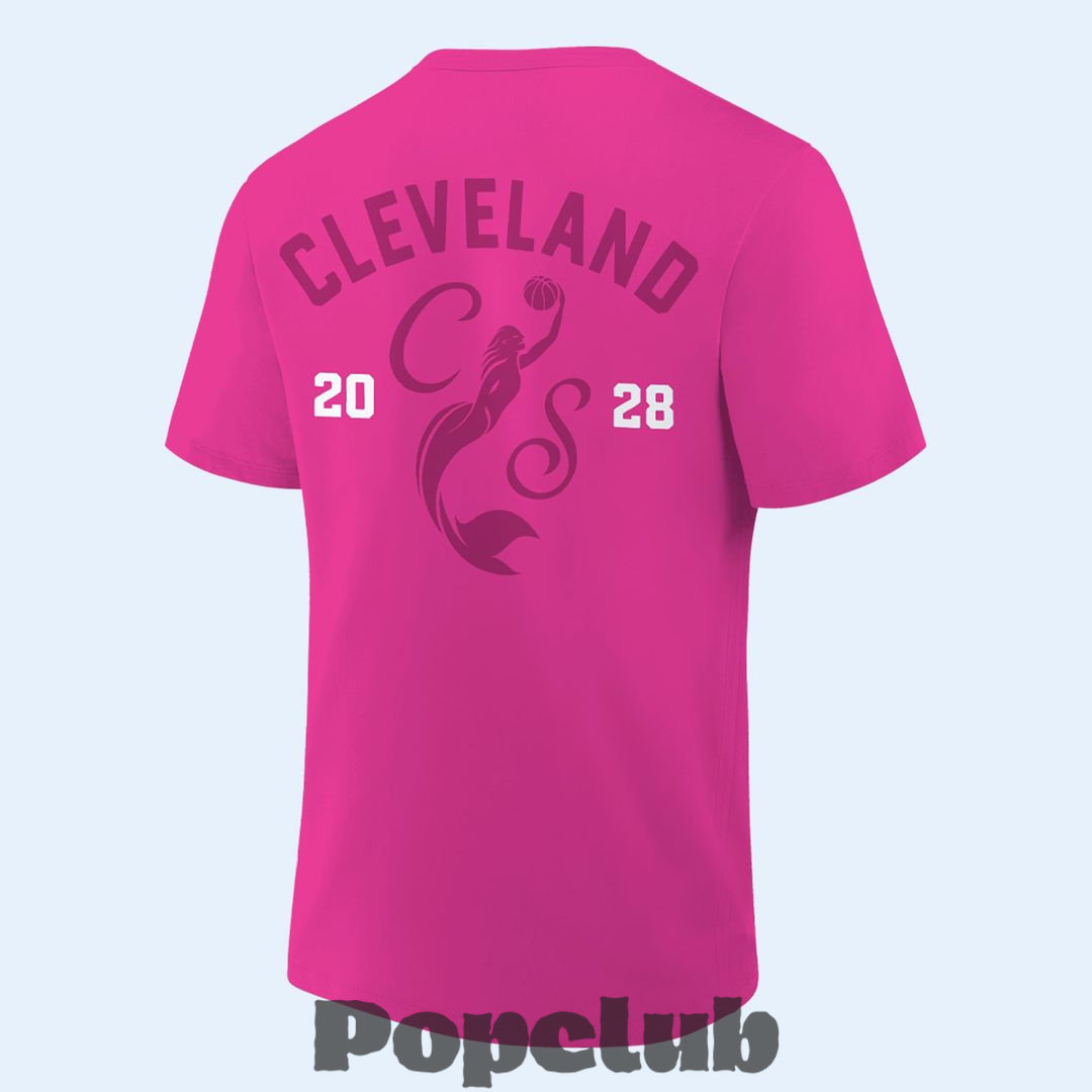 Cleveland Sirens Pink T-Shirt Cleveland Sirens Pink T-Shirt