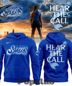Cleveland Sirens “HEAR THE CALL” Royal Blue Special Hoodie