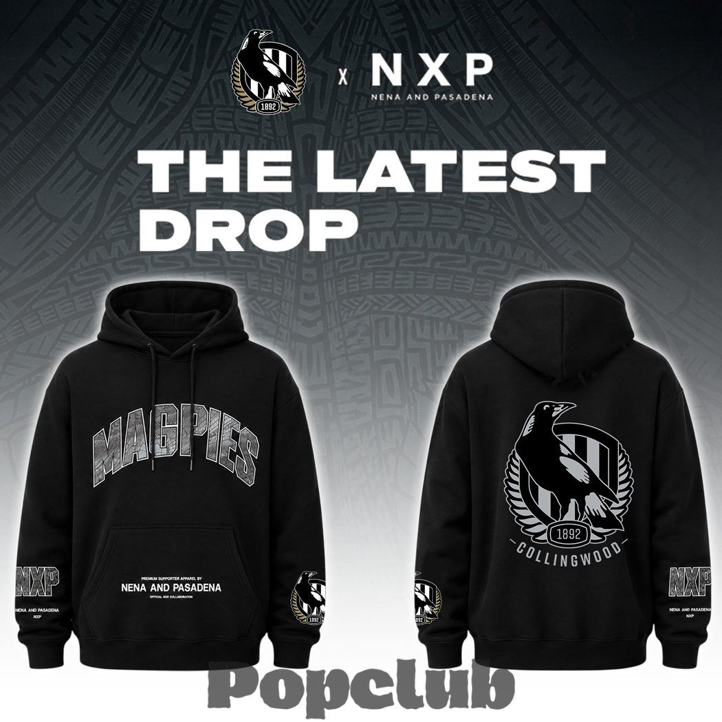 Collingwood Magpies x Ben Davis Limited Hoodie Collingwood Magpies x Ben Davis Limited Hoodie