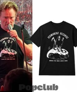 Conan O’Brien Permanent Records Grim Reaper Surfing T-Shirt