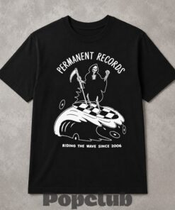Conan O’Brien Permanent Records Grim Reaper Surfing T-Shirt