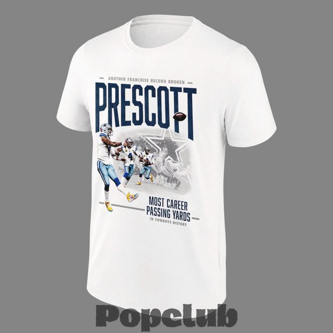 Dallas Cowboys Dak Prescott Signatures Print 2026 Shirt Dallas Cowboys Dak Prescott Signatures Print 2026 Shirt