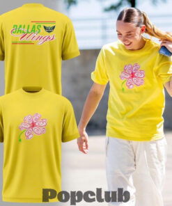 Dallas Wings S Flower 2026 Yellow Shirt