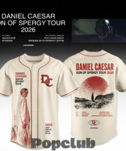 Daniel Caesar’s Son of Spergy Tour 2026 Baseball Jersey