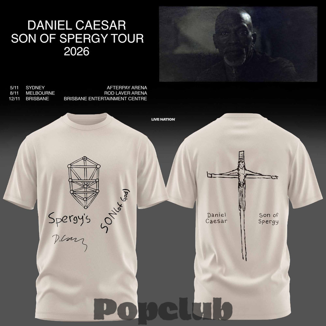 Daniel Caesar’s Son of Spergy Tour 2026 Shirt Daniel Caesar’s Son of Spergy Tour 2026 Shirt