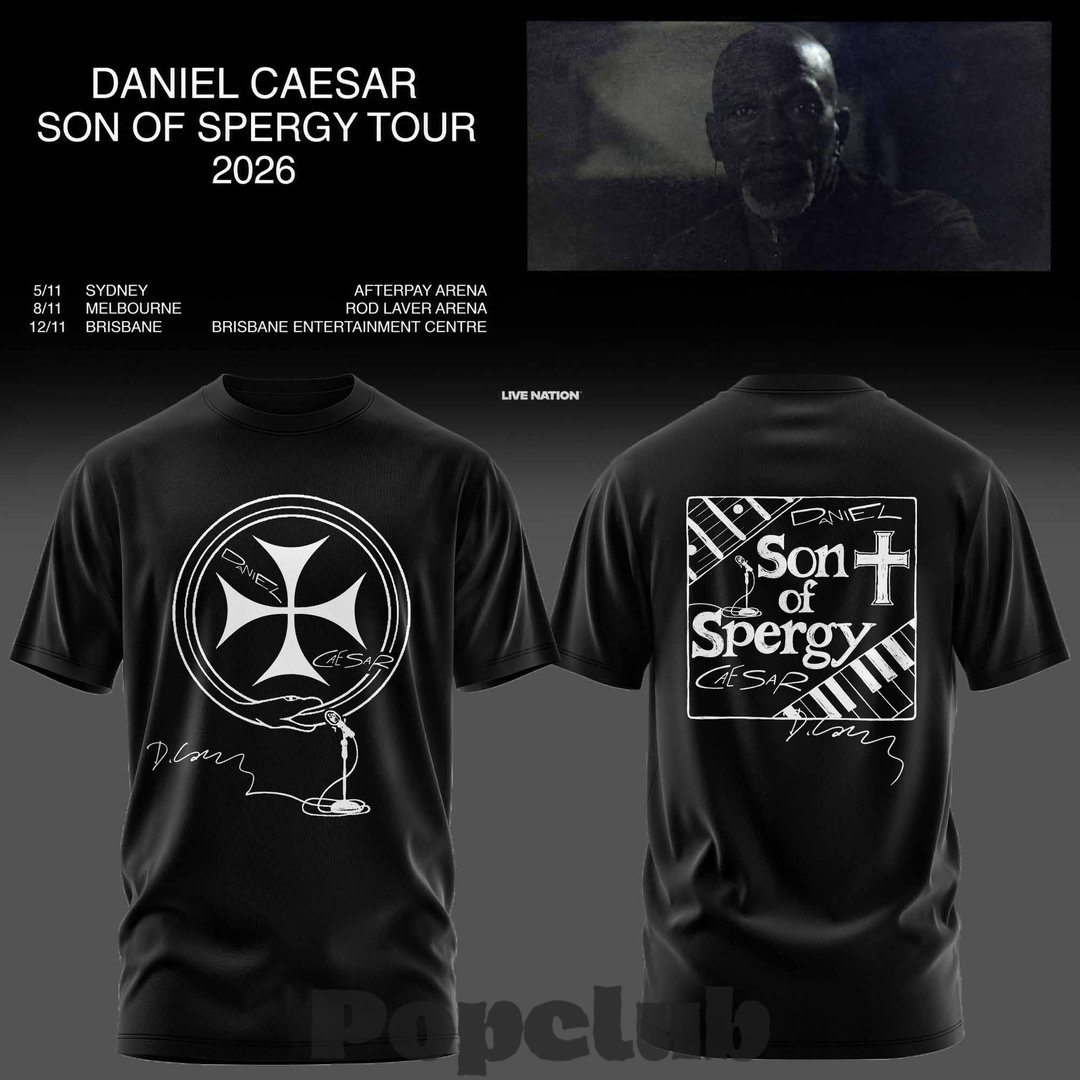 Daniel Caesar’s Son of Spergy Tour 2026 Shirt Daniel Caesar’s Son of Spergy Tour 2026 Shirt