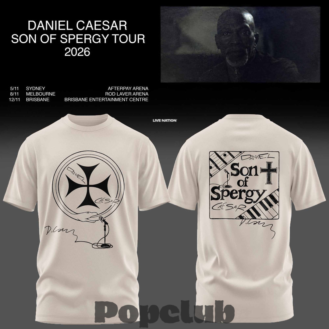 Daniel Caesar’s Son of Spergy Tour 2026 Shirt Daniel Caesar’s Son of Spergy Tour 2026 Shirt