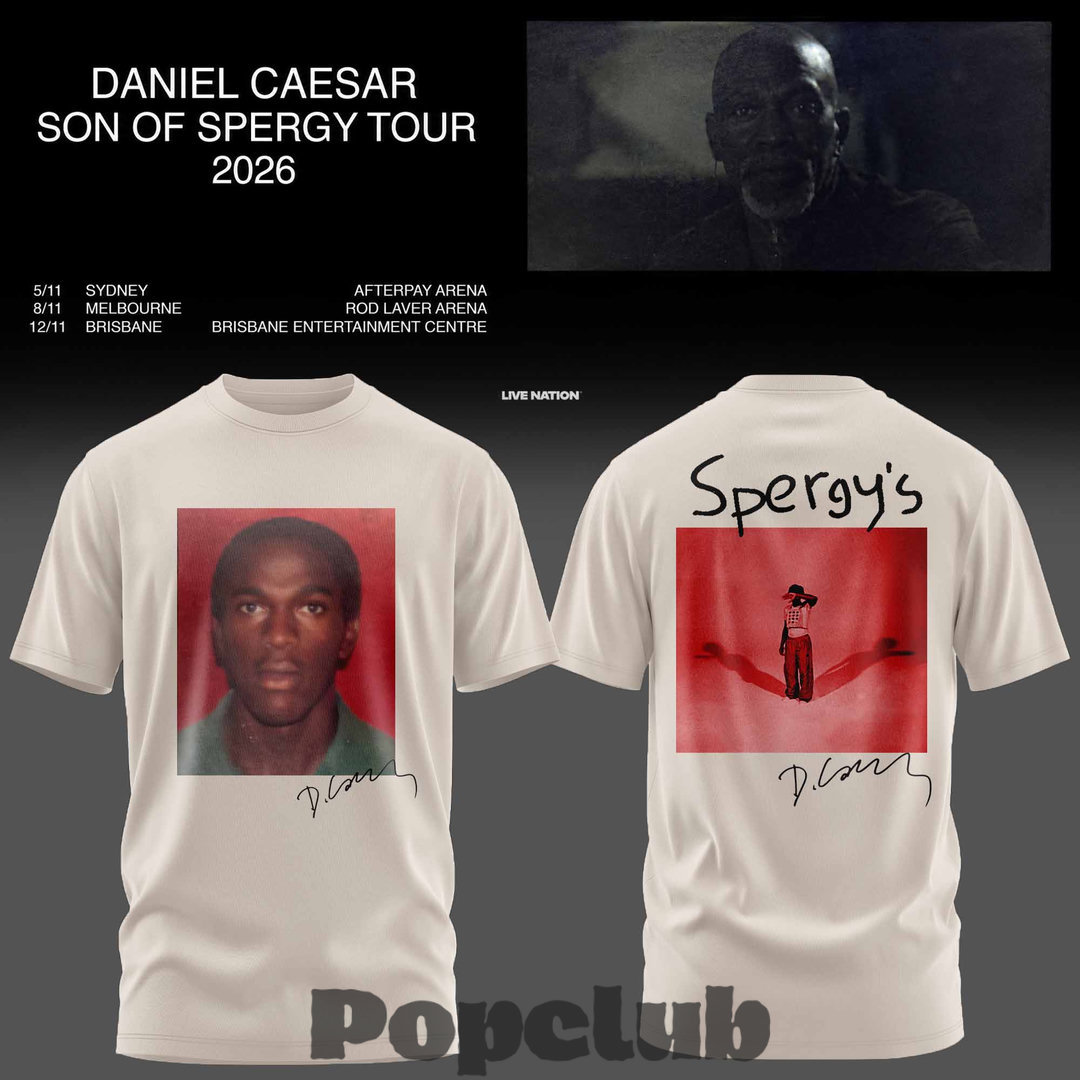 Daniel Caesar’s Son of Spergy Tour 2026 Shirt Daniel Caesar’s Son of Spergy Tour 2026 Shirt
