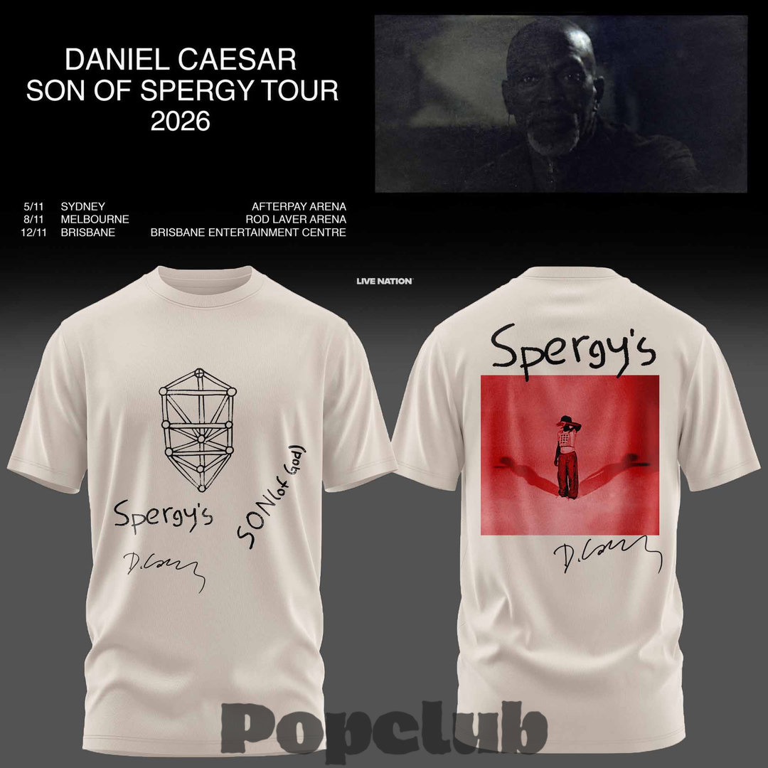 Daniel Caesar’s Son of Spergy Tour 2026 Shirt Daniel Caesar’s Son of Spergy Tour 2026 Shirt