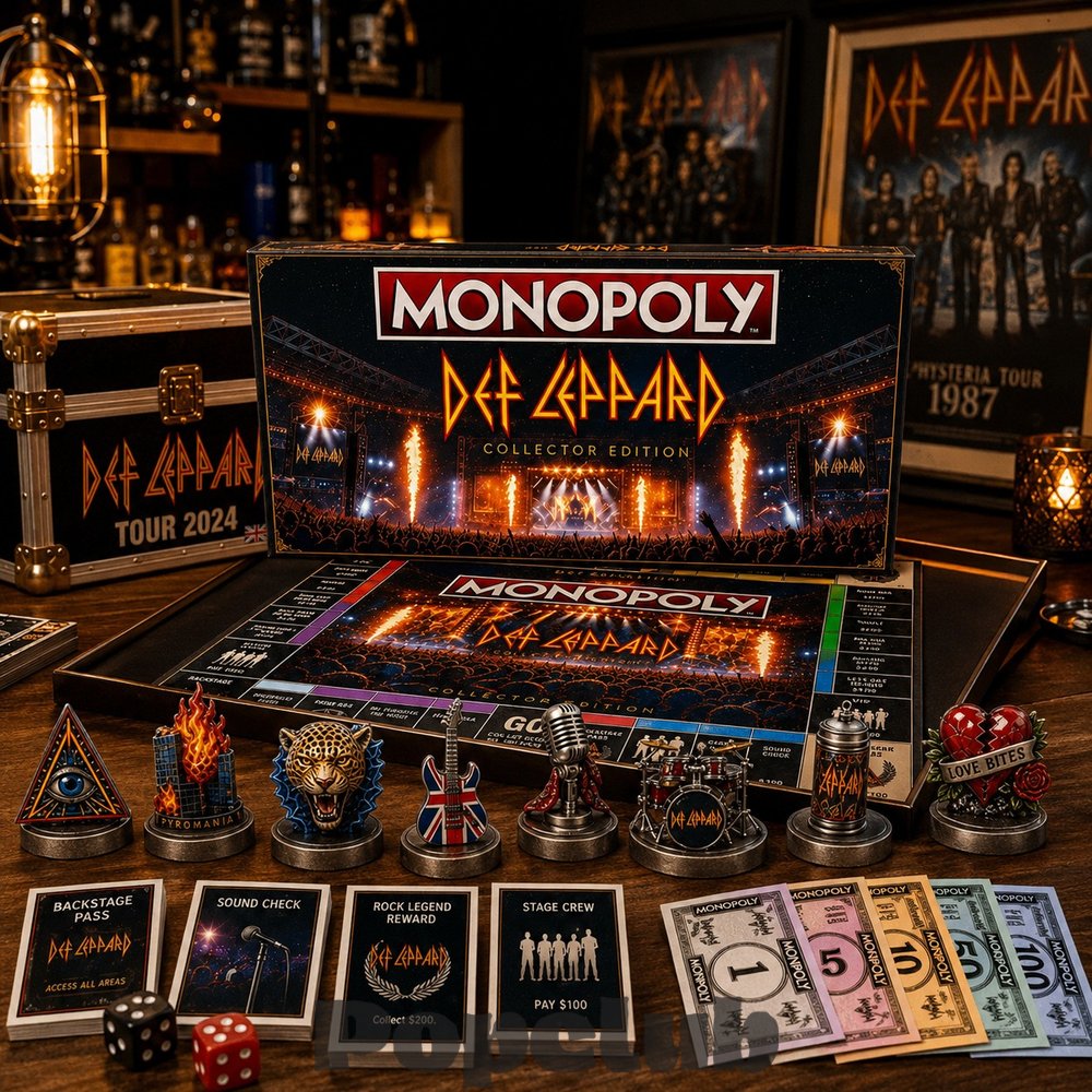 Def Leppard Monopoly Board Game – Limited Edition Def Leppard Monopoly Board Game – Limited Edition