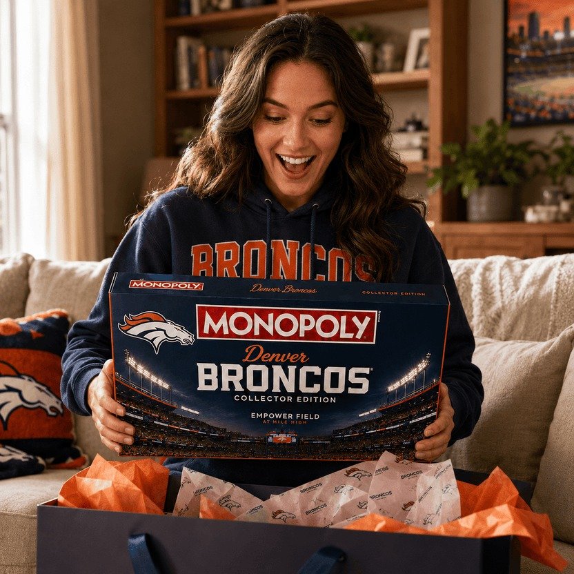 Denver Broncos Monopoly Board Game – Limited Edition Denver Broncos Monopoly Board Game – Limited Edition