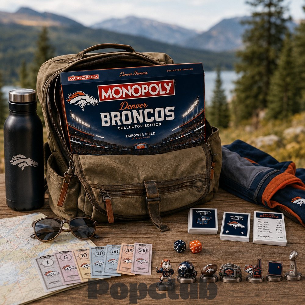 Denver Broncos Monopoly Board Game – Limited Edition Denver Broncos Monopoly Board Game – Limited Edition