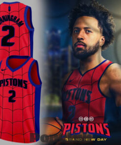 Detroit Pistons Cade Cunningham “Spidey Concept” Jersey Detroit Pistons Cade Cunningham “Spidey Concept” Jersey