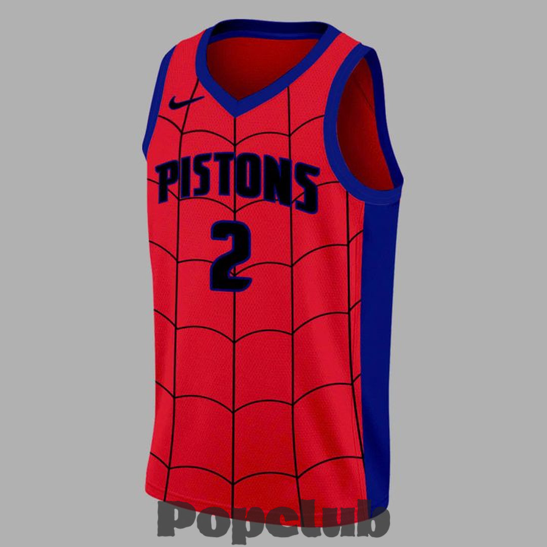 Detroit Pistons Cade Cunningham “Spidey Concept” Jersey Detroit Pistons Cade Cunningham “Spidey Concept” Jersey