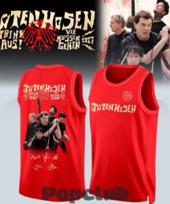 Die Toten Hosen Trink Aus! Wir Müssen Gehen Tour 2026/27 Basketball Jersey