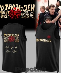 Die Toten Hosen Trink Aus! Wir Müssen Gehen Tour 2026/27 Basketball Jersey