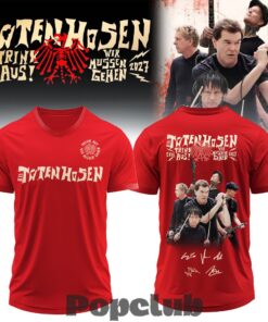 Die Toten Hosen Trink Aus! Wir Müssen Gehen Tour 2026/27 Football Jersey