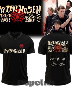 Die Toten Hosen Trink Aus! Wir Müssen Gehen Tour 2026/27 Football Jersey