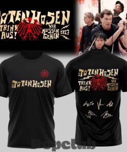 Die Toten Hosen Trink Aus! Wir Müssen Gehen Tour 2026/27 T-Shirt