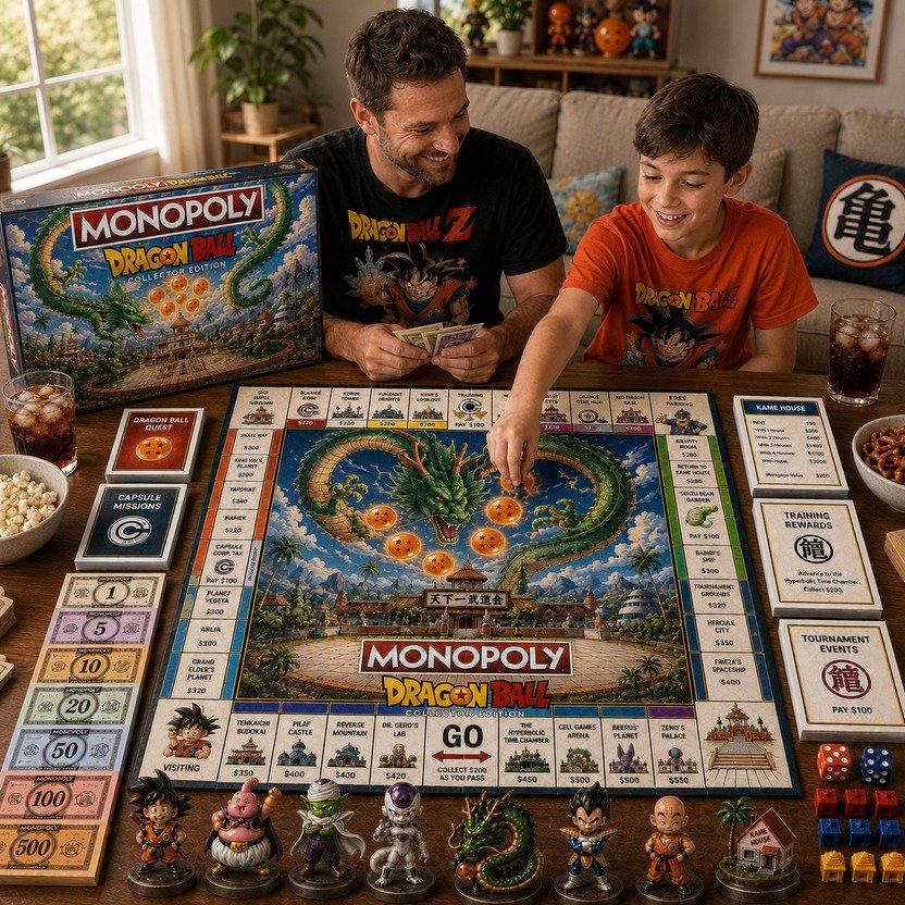 Dragon Ball Monopoly Board Game – Limited Edition Dragon Ball Monopoly Board Game – Limited Edition